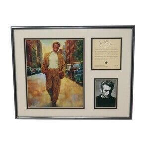KRSI 1995 James Dean Limited Edition Framed & Matted Photos RARE